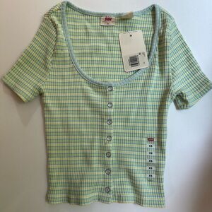 Levi striped Britt Top